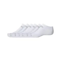NEW BALANCE - Medias Unisex Adulto Performance Basic No Show 6 Pack Blanco