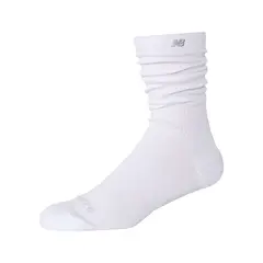 NEW BALANCE - Medias Active Slouchy Crew Socks 1 Pair Blanco