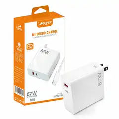 OEM - Cargador Tipo C Carga Rápida 67W Blanco