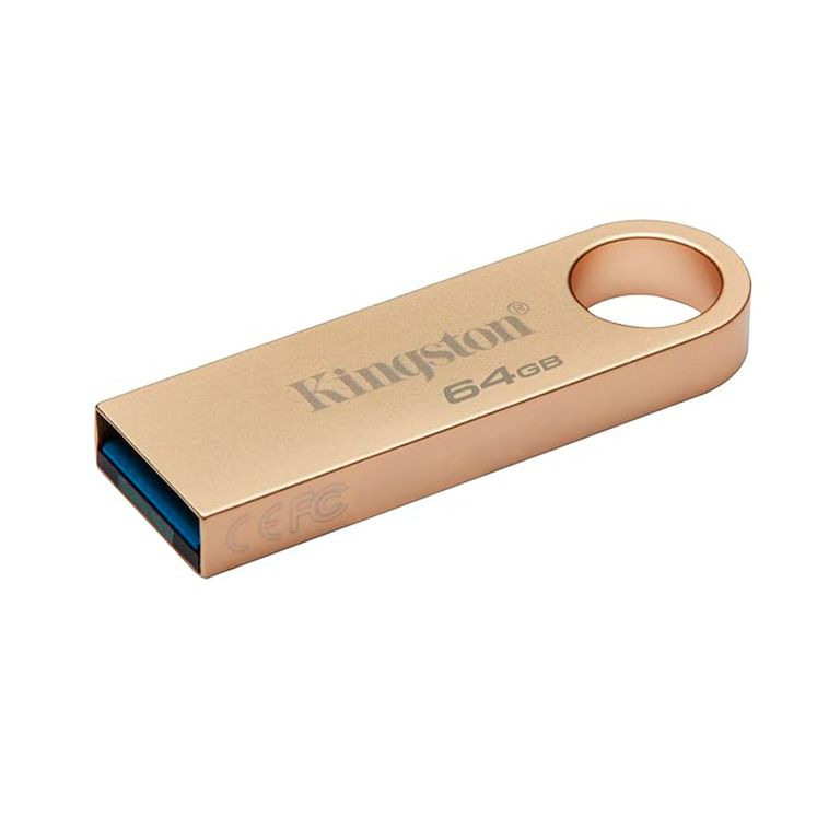 UNIDAD FLASH DATATRAVELER SE9 G3 64GB ORO l P-N DTSE9G3-64GB
