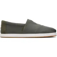 TOMS - Alpargatas Drk Sage Rr/Cc Suede Mn Alpfwd Esp Hombre