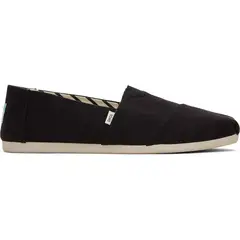 TOMS - Alpargatas Blk Rec Cttn Can Mn Alpr Esp Hombre