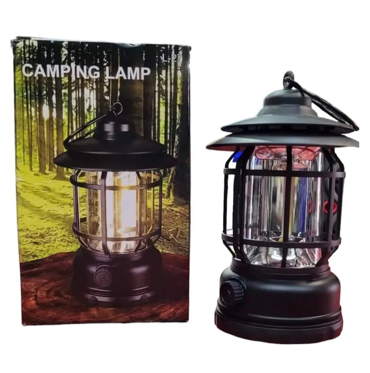 Lámpara Recargable Linterna Potente Con Gancho