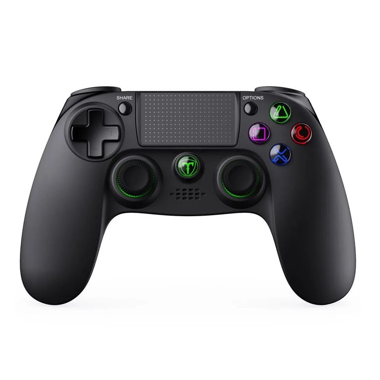 - Gamepad Scorpio T-TGP802 Bluetooth para PC PS4 PS3 Negro