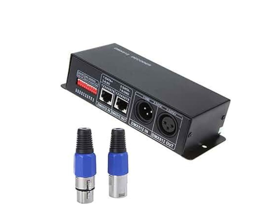 Decodificador DMX para Cinta LED RGB DMX 3 CANALES