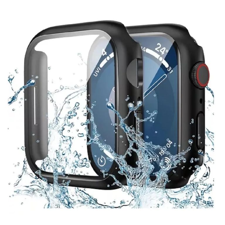 CASE BUMPER PARA APPLE WATCH 40MM -NEGRO Y