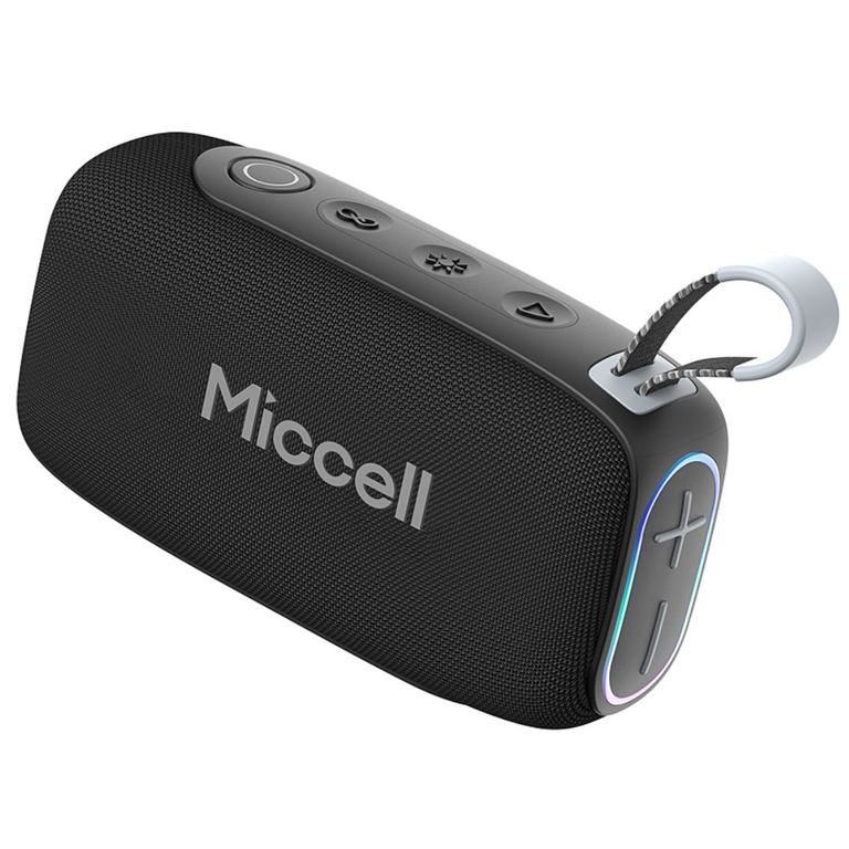 Parlante Bluetooth 20W Bass Boost IPX7 Luces RGB Batería 3000mAh VQ-SP55