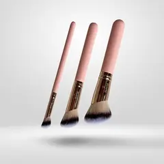 GENERICO - Trio de Brochas Pink