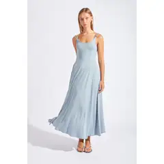 LUVARO - Vestido Tirantes Silueta