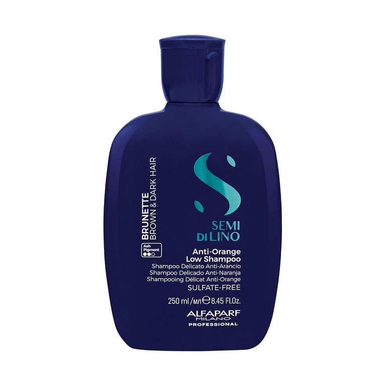 Shampoo Morado Para Cabello Castaño Anti-Orange Alfaparf 250ml
