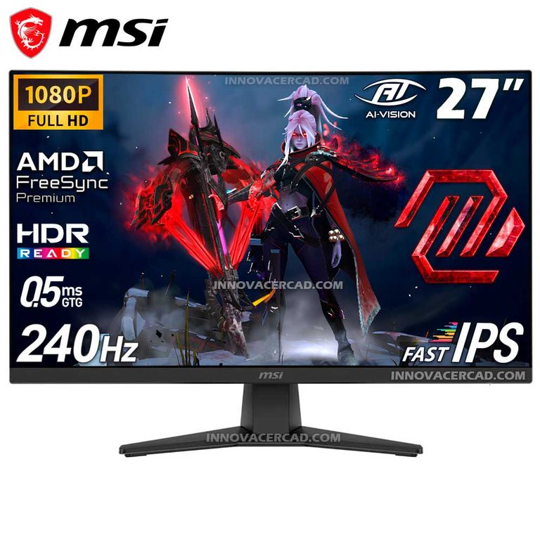 Monitor MAG 272F X24, 27 Fast IPS, FHD 1920 x 1080, 240Hz, 0.5ms, FreeSync