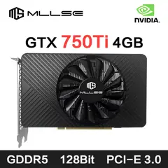 NVIDIA - TARJETA DE VIDEO 4GB GEFORCE GTX 750TI GDRR5 MLLSE