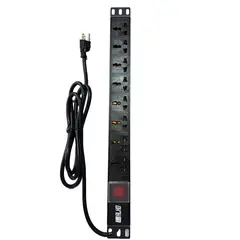 GENERICO - Power Rack Universal 8 tomas Pdu 15 Amp