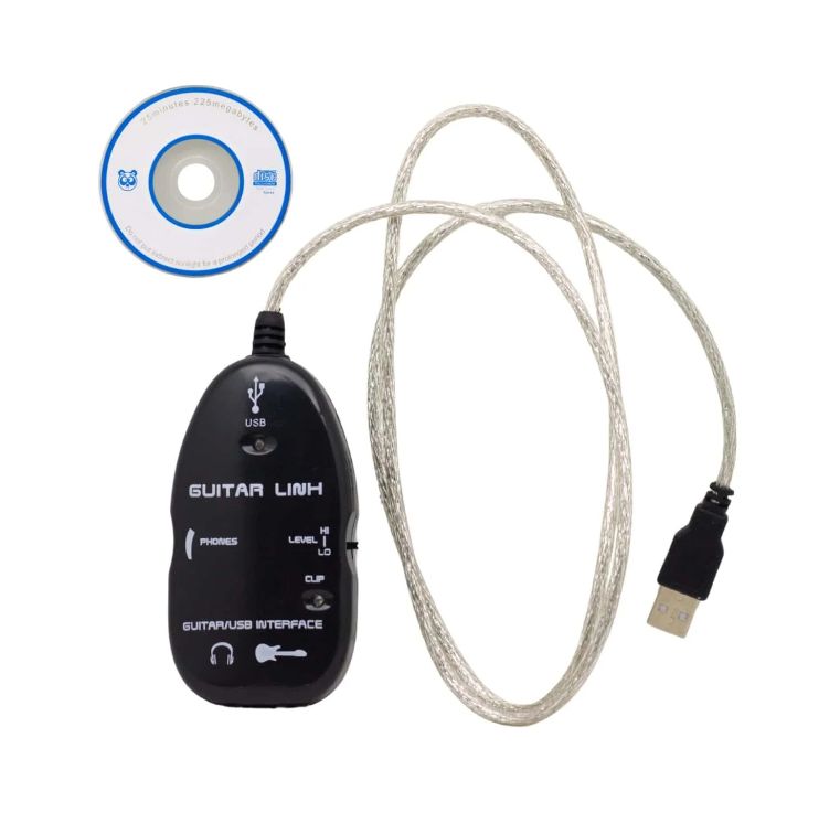 Interface de Guitarra Cable Usb Para Laptop y PC Y-M210