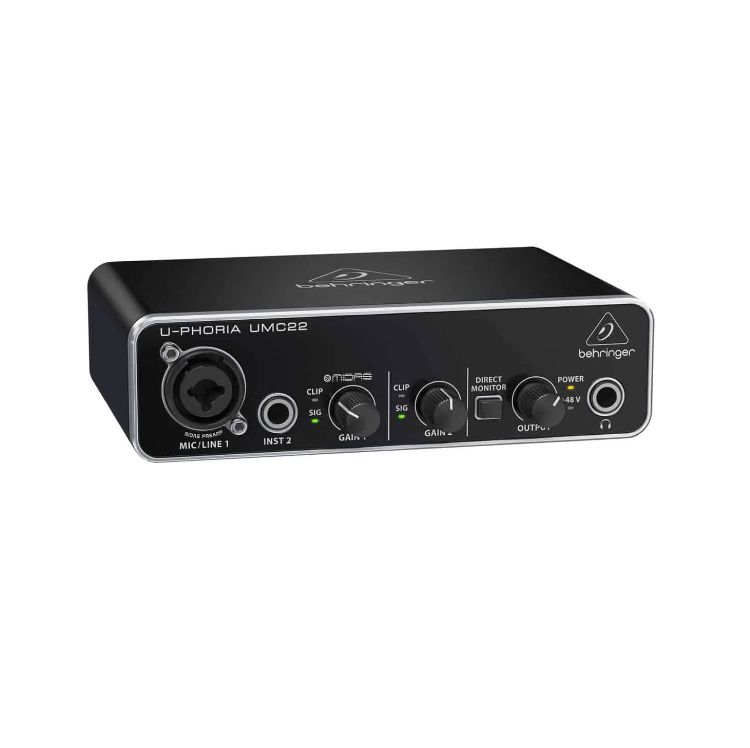 Interfaz de Audio USB UMC22