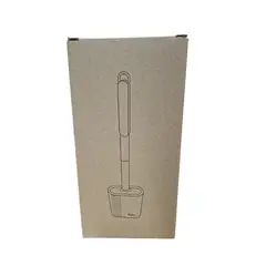 GENERICO - Escobillas De Inodoro Flexibles Limpiador De Inodoro PLOMO