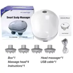 GENERICO - Masajeador Inteligente De Cabeza Para Cuero Cabelludo Y Relajación