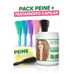 GENERICO - Peine Profesional + Tratamiento Cabello