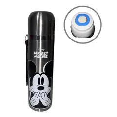 ROMAX - TERMO MICKEY 500ML PLATEADO