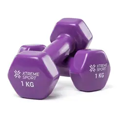 GENERICO - Mancuernas De 1 Kg De Vinil Para Tonificar Y Rehabilitación