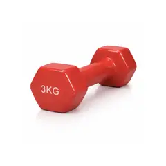 GENERICO - Mancuernas De 3 Kilos Vinil Para Fortalecimiento Muscular