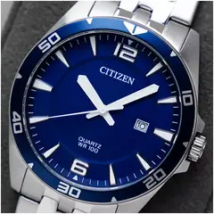 Citizen - Reloj Hombre 44mm Elegante Acero Inox Japones BI5058-52L