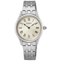 SEIKO - Reloj Mujer Elegante Coleccion Acero inox Japones SWR069P1