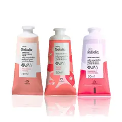 NATURA - Set de hidratantes de manos 3 und tododia de 50 g c/u