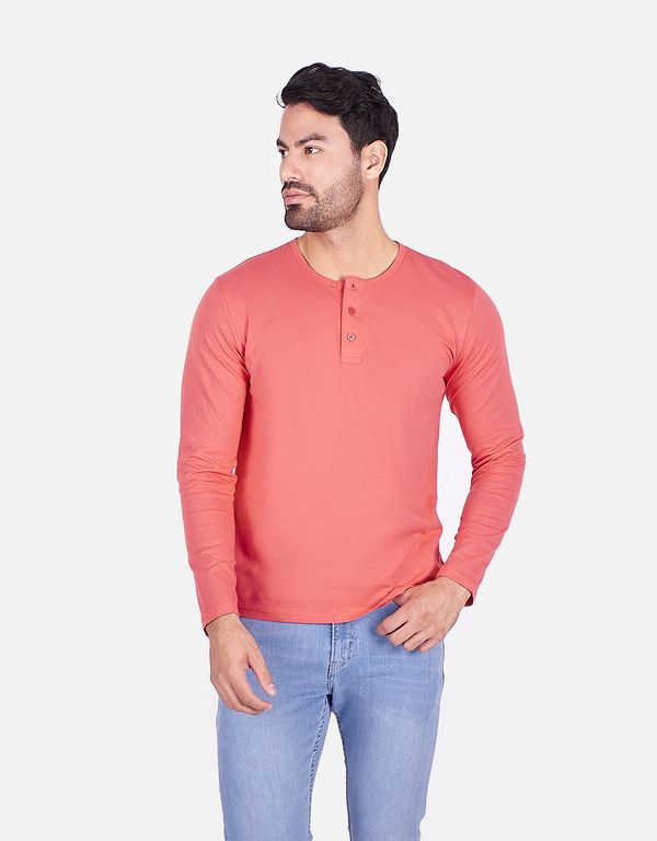 Polo Regular Fit Manga Larga Hombre Roko