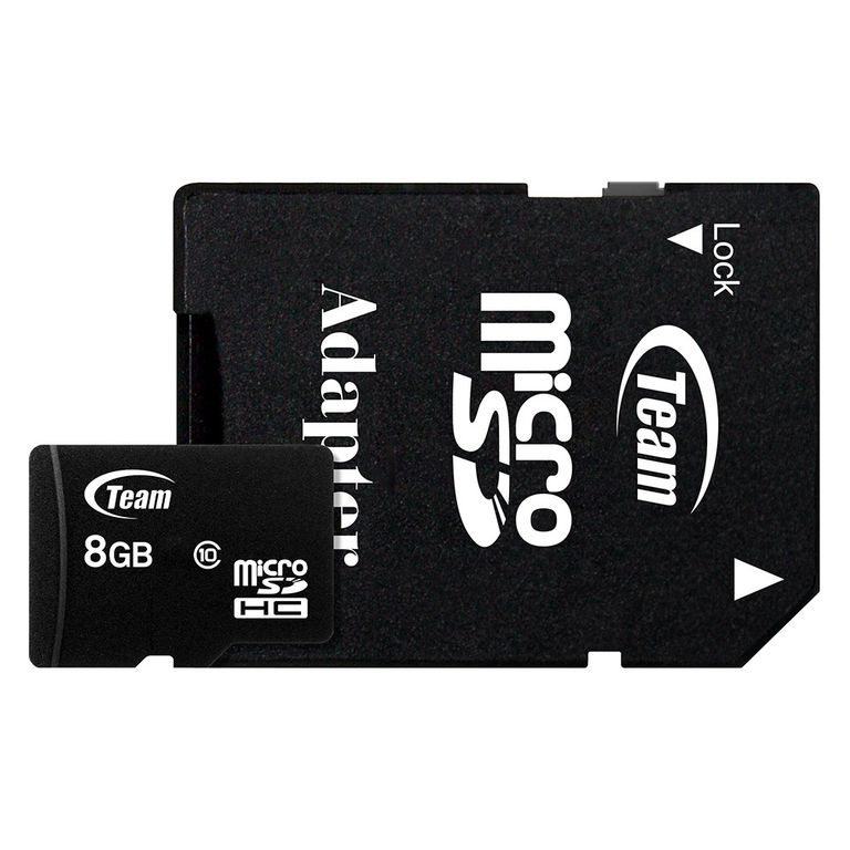 MEMORIA MICROSD 8GB CLASE 10 CON ADAPTADOR SD TUSDH8GCL1003