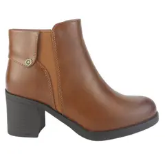 CHALADA - Botin Mujer Tostado Casual Prata-3