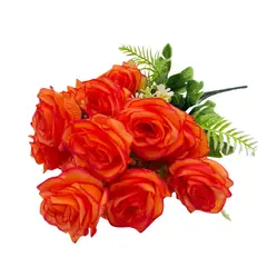 FLORIPA - Bouquet De 18 Rosas Artificiales De 58Cm BG318001-NAR FLORIPASTORE