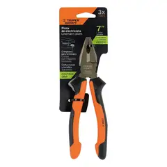 Truper - Alicate Universal Profesiona 7 18cm Para Electricista GRIP