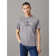 CALVIN KLEIN - Camiseta con monograma CK