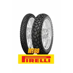 PIRELLI - PAR DE LLANTAS 90-90-19 y 110-90-17 MT60