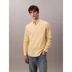 CALVIN KLEIN - Camisa clásica en tejido Oxford CK