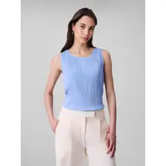 CALVIN KLEIN - Camiseta de tirantes plisada CK