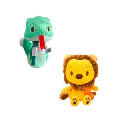 HARRY POTTER - Peluche Set Preferred Gryffindor Slytherin 16cm