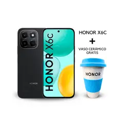 HONOR - Celular X6C 6gbram + 256 gb + Vaso