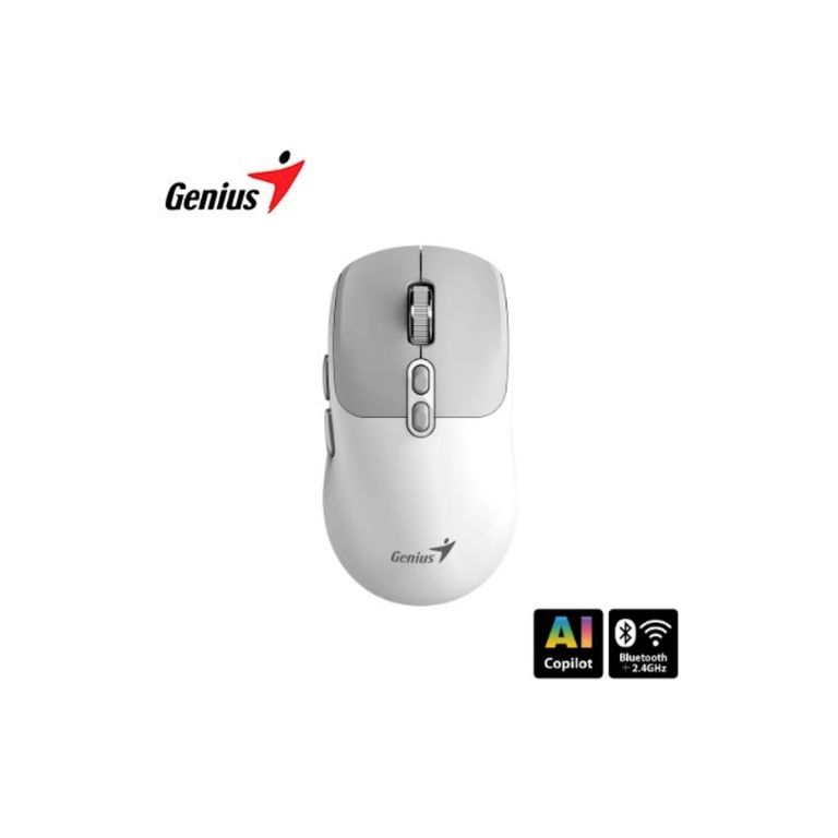 MOUSE NX-8080S AI COPILOT DUAL WIRELESSBT SILENT 7-BOT BLANCO