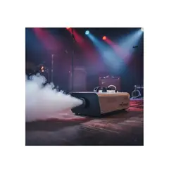 GENERICO - Maquina de humo 1800w con doble control + 1 botella gratis para efecto fiesta eventos