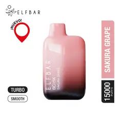 VAPE STATION - ElfBar BC15000 - Sakura Grape