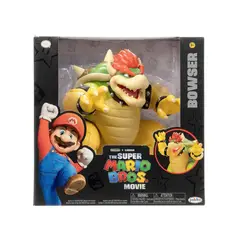 JAKKS PACIFIC - Super Mario Bros Figura Bowser Deluxe Pelicula