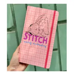 GENERICO - Libreta Rayada A5 Stitch Modelo 2