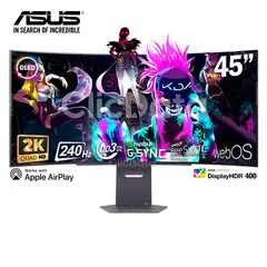 LG - MONITOR GAMING 45GX90SA-B 45 UltraGear OLED Curvo WQHD 240Hz 003ms Compatible Nvidia G-Sync