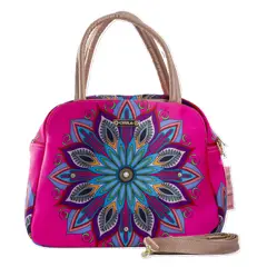 CHULA TULUM - CARTERA MODELO ANA CON ESTAMPADO MANDALA PATRON