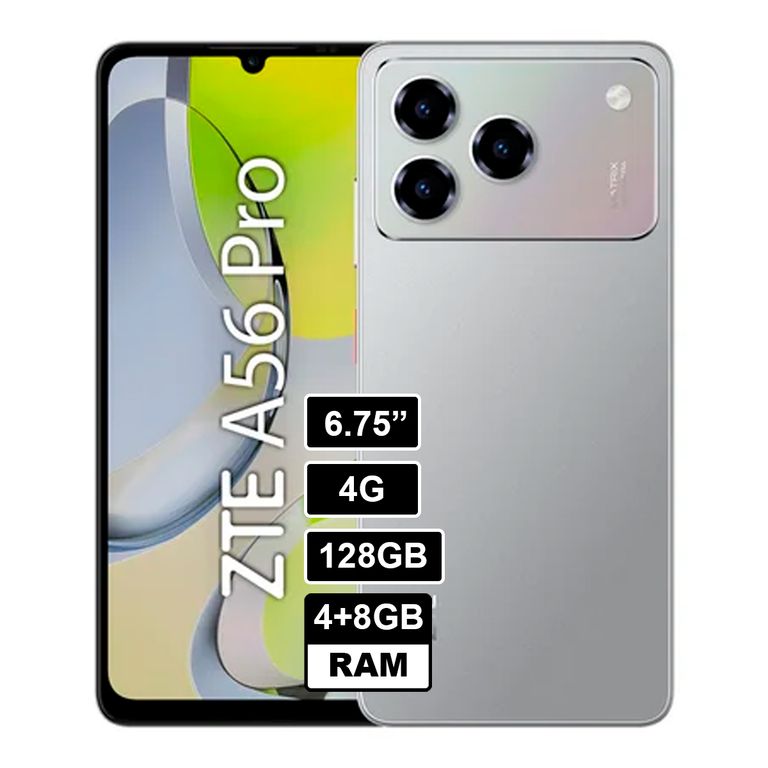 Smartphone A56 Pro 4+8GB RAM 128GB Gris