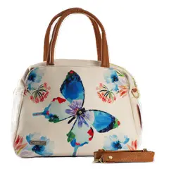 CHULA TULUM - CARTERA MODELO ANA CON ESTAMPADO MARIPOSA MAGENTA