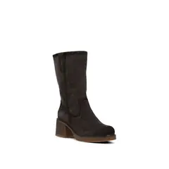 Hush Puppies - Bota Mujer Estella Gris Oscuro