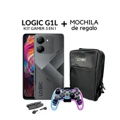 LOGIC - Celular gamer G1L 4gb ram + 128Gb + Mochila de regalo